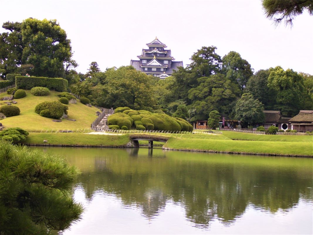 Korakuen garden in Okayama