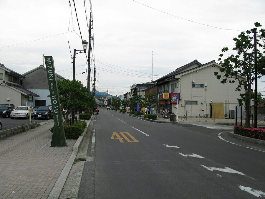 Bronze yokai statues lining the Mizuki Shigeru Road in Sakaiminato