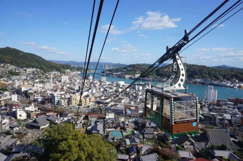 1-Day Onomichi & Ikuchijima Island: Temples, Ropeway & Ferry - The 40-minute ferry to Ikuchijima