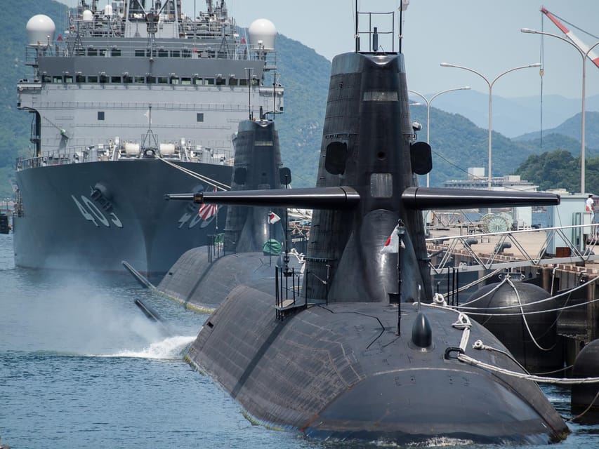 1-Day Tour from Hiroshima: Naval History in Port City Kure - Kure Harbor by boat