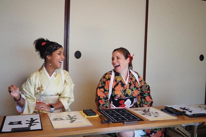 An Amazing set of Cultural experience: Kimono, Tea Ceremony and Calligraphy - Key details at a glance