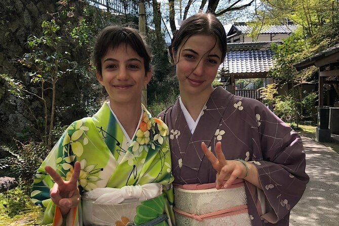 An Amazing set of Cultural experience: Kimono, Tea Ceremony and Calligraphy - How long should you allow on Miyajima?