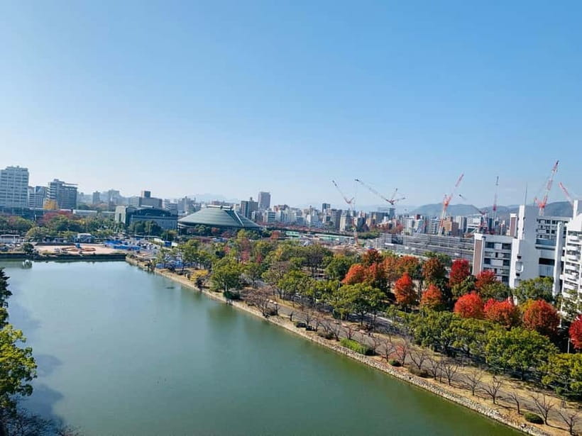 Bomb to bloom Highlights of Hiroshima walking group tour - Hiroshima Castle and the city before the bombing