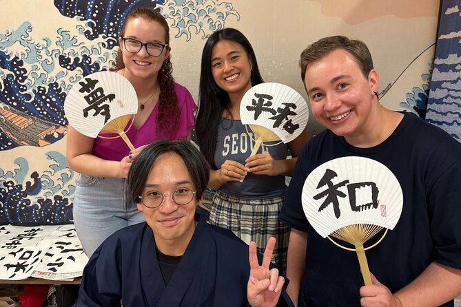 Calligraphy Workshop at Traditional Folk Craft Shop in Hiroshima - What You Pay for at $32.81