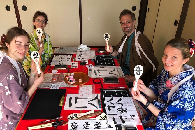 Cultural Activities :Kimono, tea ceremony, Calligraphy and Amulet - Value at $171.73 per person