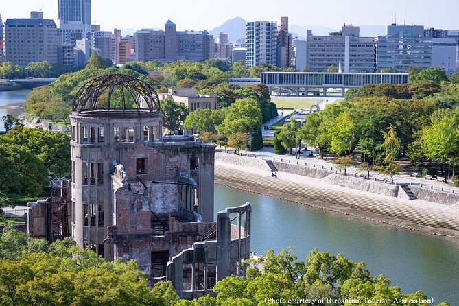 Full Day Hiroshima and Miyajima Bus Tour from Hiroshima - The Peace Memorial Park and its monuments