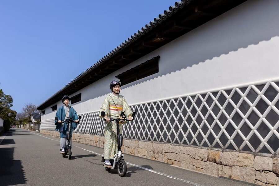 Hagi City:Ride an electric kickboard around the town of Hagi - What to bring and what to leave behind