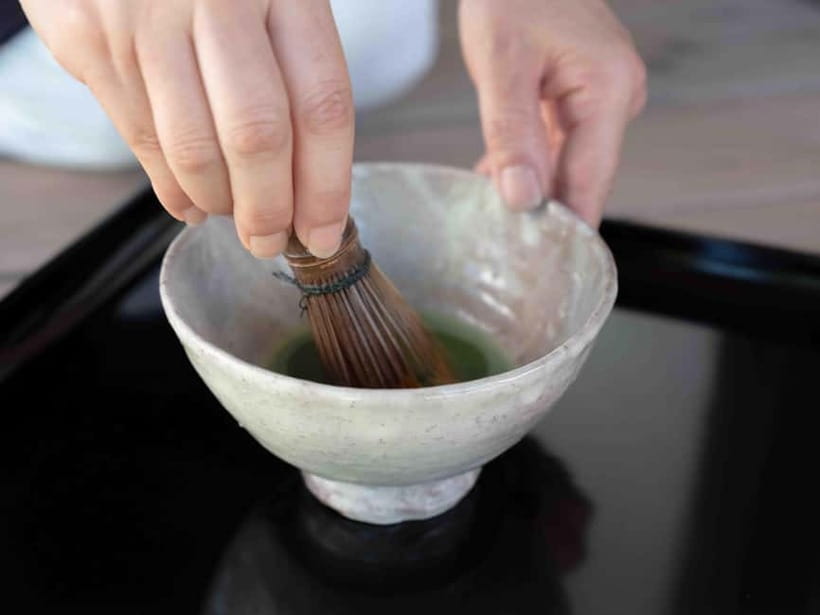 Hagi: Kumaya Art Museum, Tea ceremony and garden tour - Wagashi gives the ceremony a sweet center