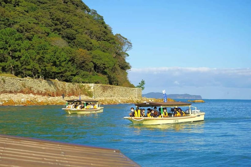 Hagi:Pleasure boat tour - From Hagi Castle Ruins to the Water