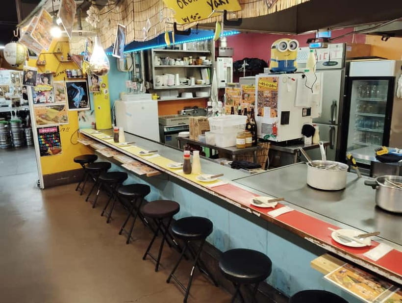 Hiroshima: 1-Hour Okonomiyaki Experience at Ekimae-Hiroba - The story behind a plate of noodles and cabbage
