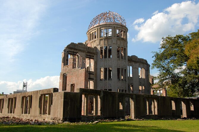 Hiroshima and Miyajima 1 Day Bus Tour - The A-Bomb Dome: a quiet first encounter