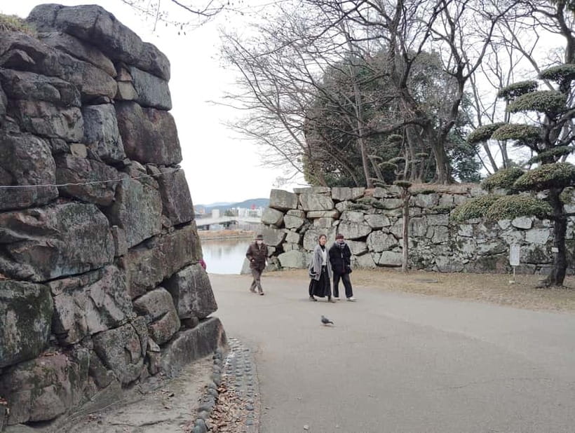 Hiroshima Castle 1h guide tour - The top-floor view across Hiroshima