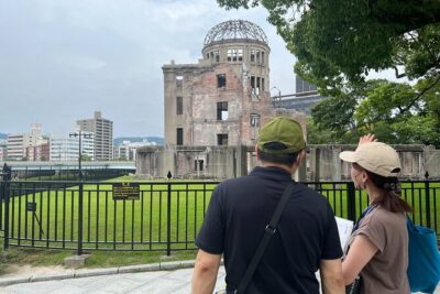 Hiroshima/Guided Virtual Tour of Peace Park/PEACE PARK TOUR VR - The Peace Clock Tower and the Atomic Bomb Dome