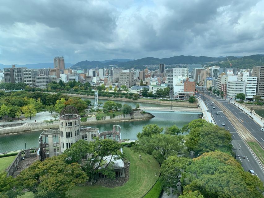 Hiroshima: History of Hiroshima Group Walking Tour - The Cenotaph and the Peace Flame