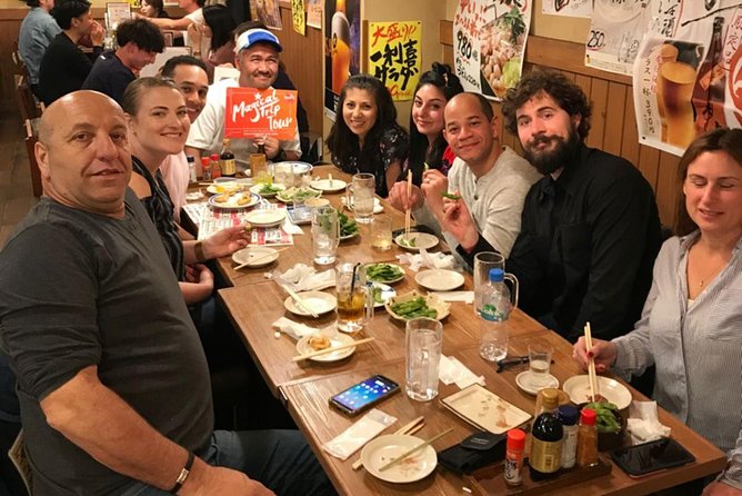 Hiroshima Izakaya Food and Drink Night Tour - Two izakayas around Nagarekawacho