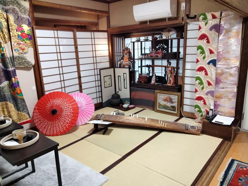 Hiroshima: Kimono, Koto, and Simple Tea Ceremony Experience - Choosing and wearing your kimono