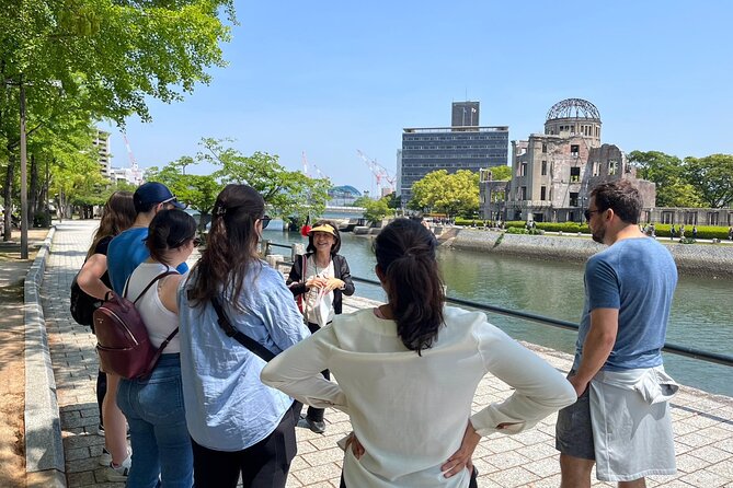 Hiroshima & Miyajima Full-Day Private Tour with Licensed Guide - Hiroshima’s difficult morning at Peace Memorial Park