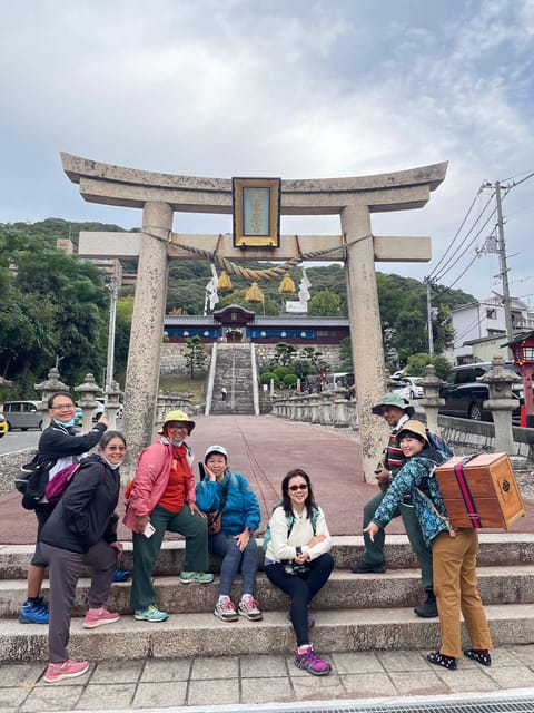 Hiroshima: Morning Hiking Tour with Open-air Tea Ceremony - The Peace Pagoda viewpoint over Hiroshima and Miyajima