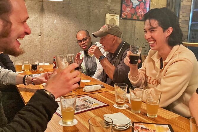 Hiroshima Night Tour: Craft Beer and Local Bites - Walking through Peace Park after dark
