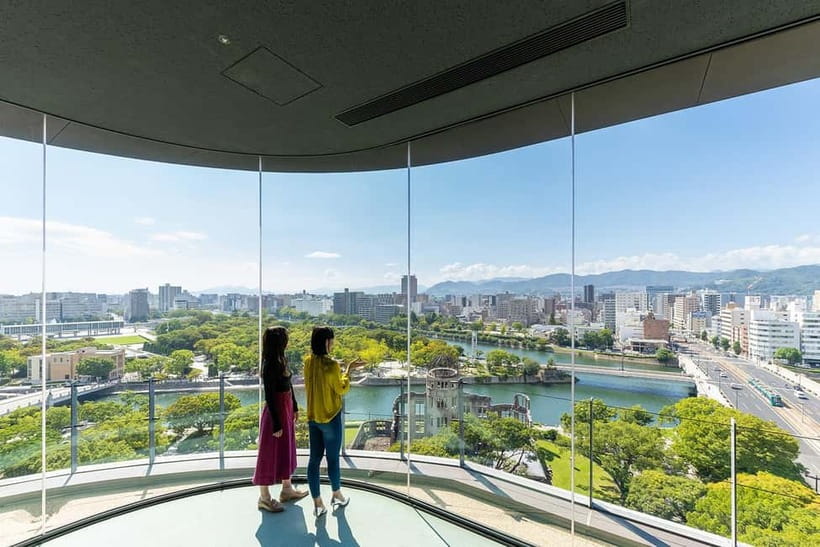 HIROSHIMA ORIZURU TOWER Admission Ticket - Orizuru Square turns origami into a peace activity
