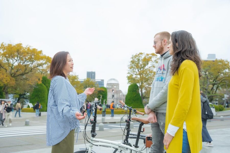 Hiroshima: Peace Cycling Tour with Local Guide - How difficult is the bike ride?