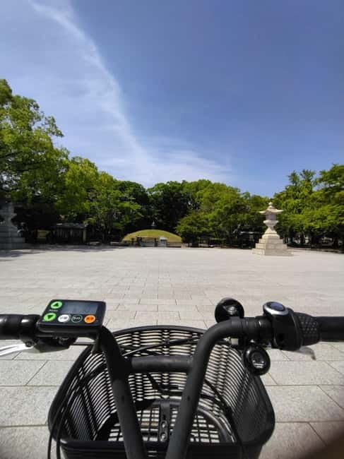 Hiroshima: Peace Park, Castle, and Mitaki Temple E-Bike Tour - Starting across from the Atomic Bomb Dome