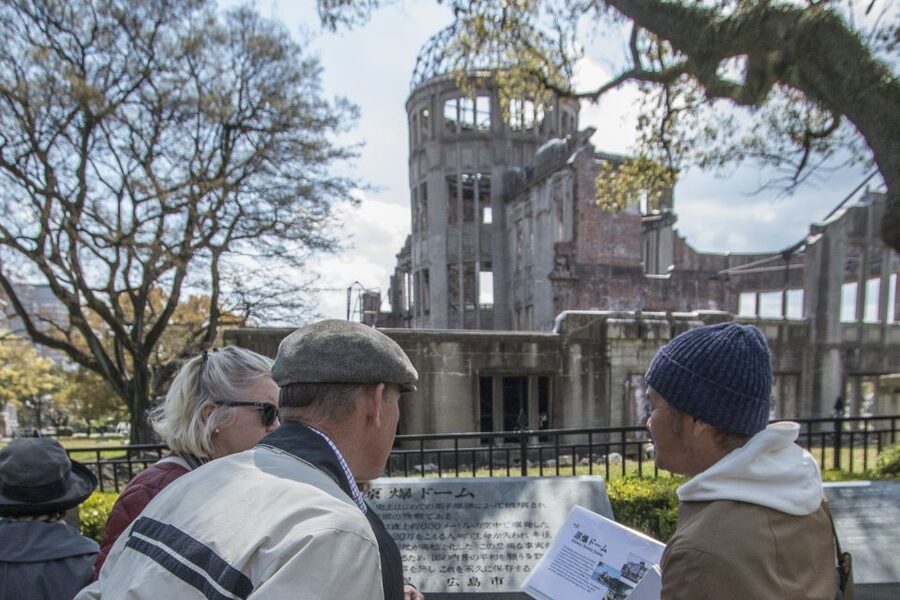 Hiroshima: Peace Walking Tour of World Heritage Sites - Starting at Montbell and Shirakami-sha Shrine