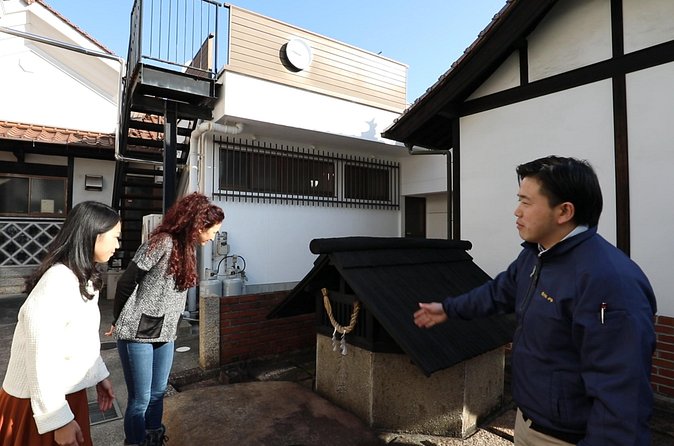 Hiroshima Saijo Sake Tasting Calligraphy and Dinner Private Tour - France-ya turns tasting into dinner