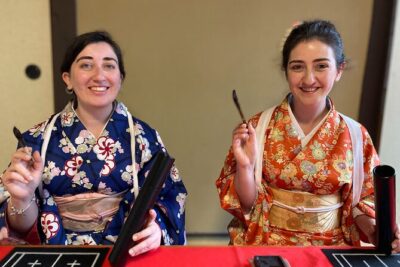 Kimono and Calligraphy Experience in Miyajima - Choosing a kimono from more than 100 options