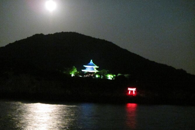 Night Kayak Tour Relax Under the Natural Glow of Sea Fireflies - Tomonoura from the water at sunset