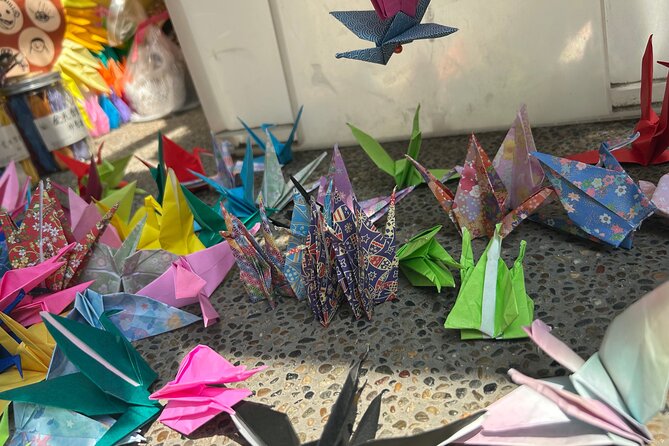 Origami Peace Experience in Hiroshima: Fold and Dedicate a Crane - Folding your paper crane with a personal wish
