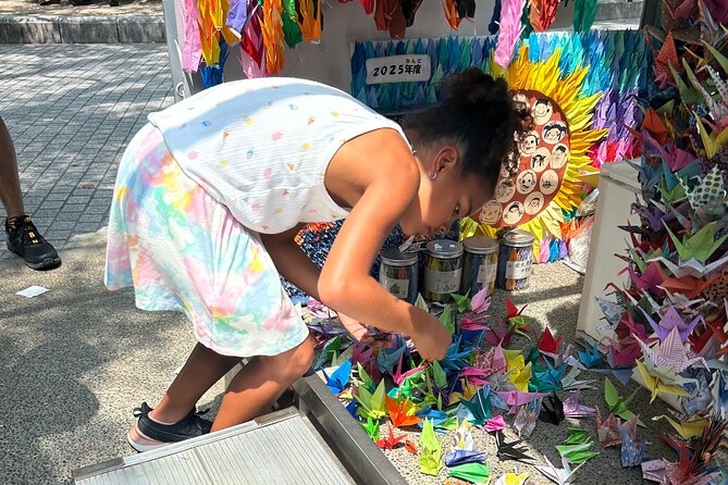 Origami Peace Experience in Hiroshima: Fold and Dedicate a Crane - Walking 20 minutes from the workshop to Peace Memorial Park