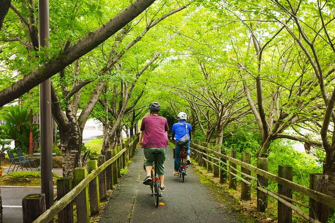 Seto Inland Sea Views & Kojima Denim: Private Cycling Tour (4h) - Making your own denim accessory at Betty Smith
