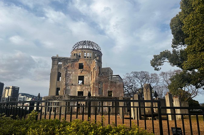 Walking Through History: Hiroshima's Path to Peace - The Peace Flame and the Cenotaph
