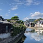 Retro townscape of Takehara City Hiroshima Prefecture