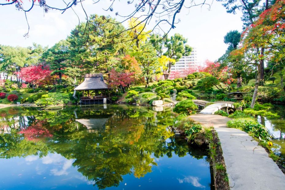 Shukkeien Garden in Hiroshima City