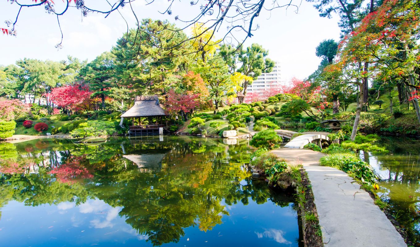 Shukkeien Garden in Hiroshima City